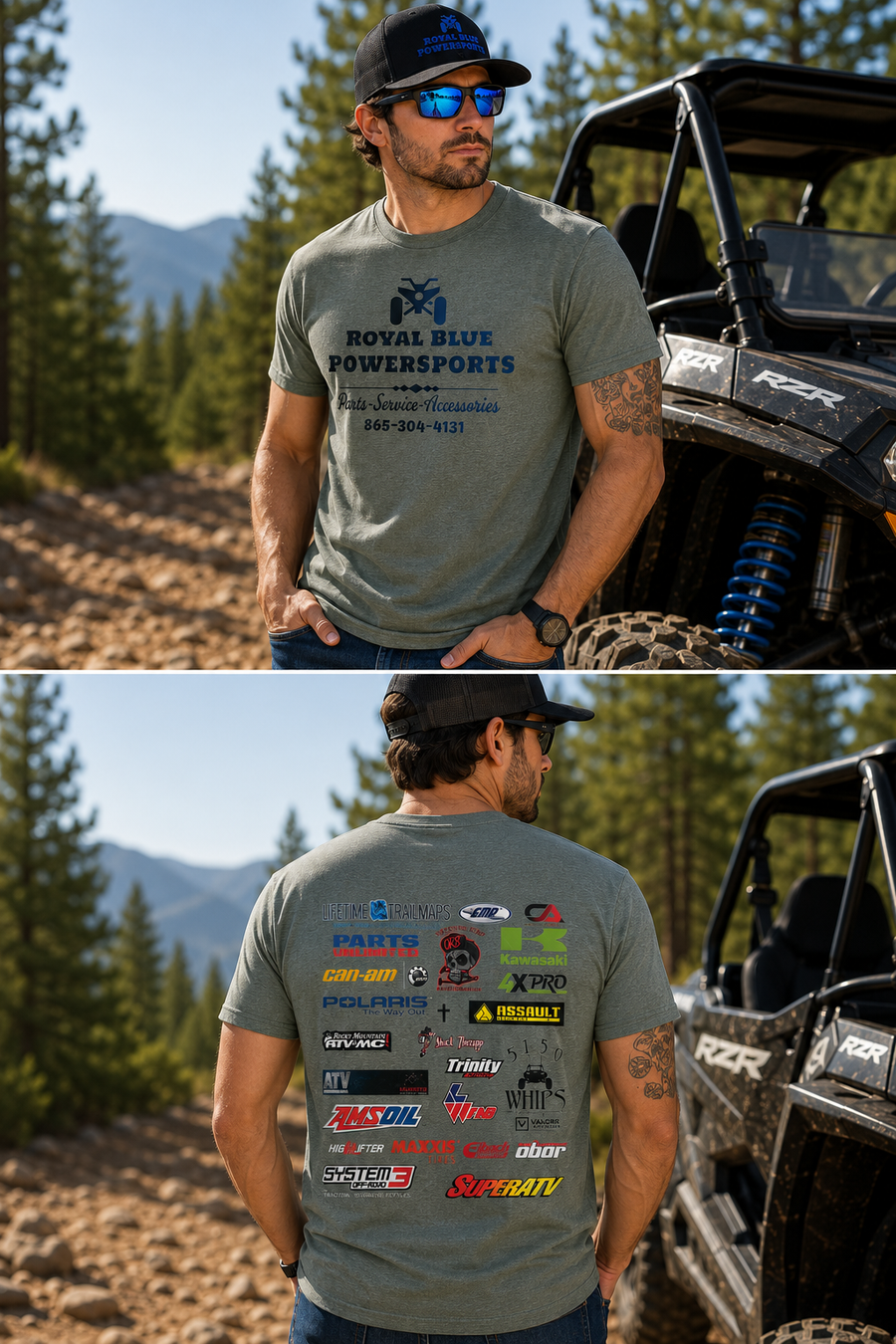 Short sleeve T-shirt with Dealers