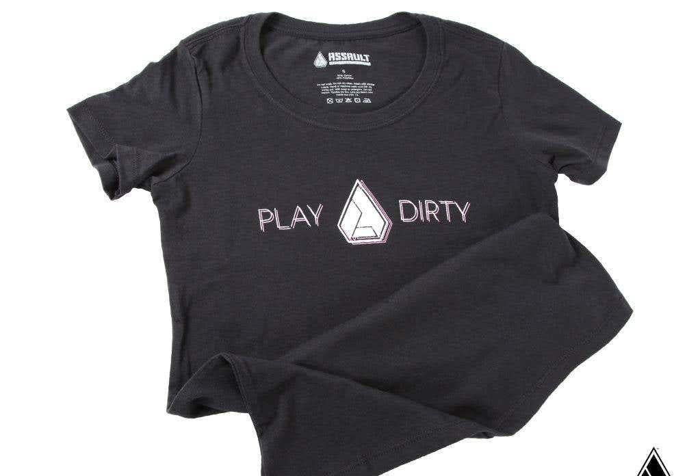Assault Industries 2021 Play Dirty Womens Tee - Size - 2XL