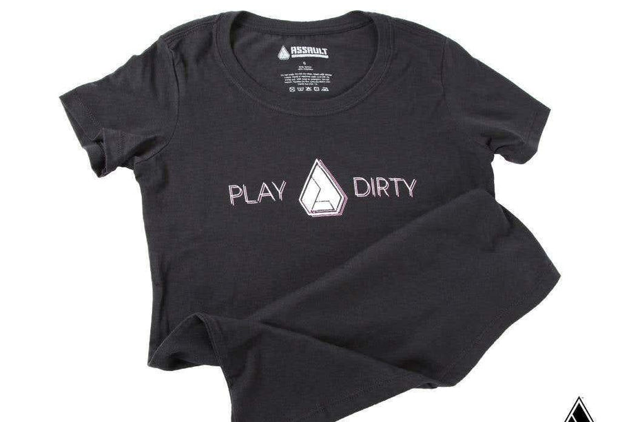 Assault Industries 2021 Play Dirty Womens Tee - Size - 2XL