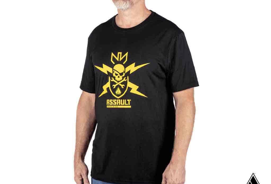Assault Warning Label Men's T-Shirt