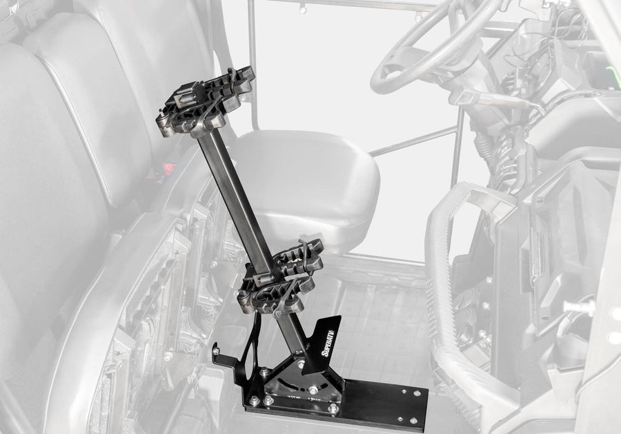 Can-Am Defender Floor-Mounted Gun Holder