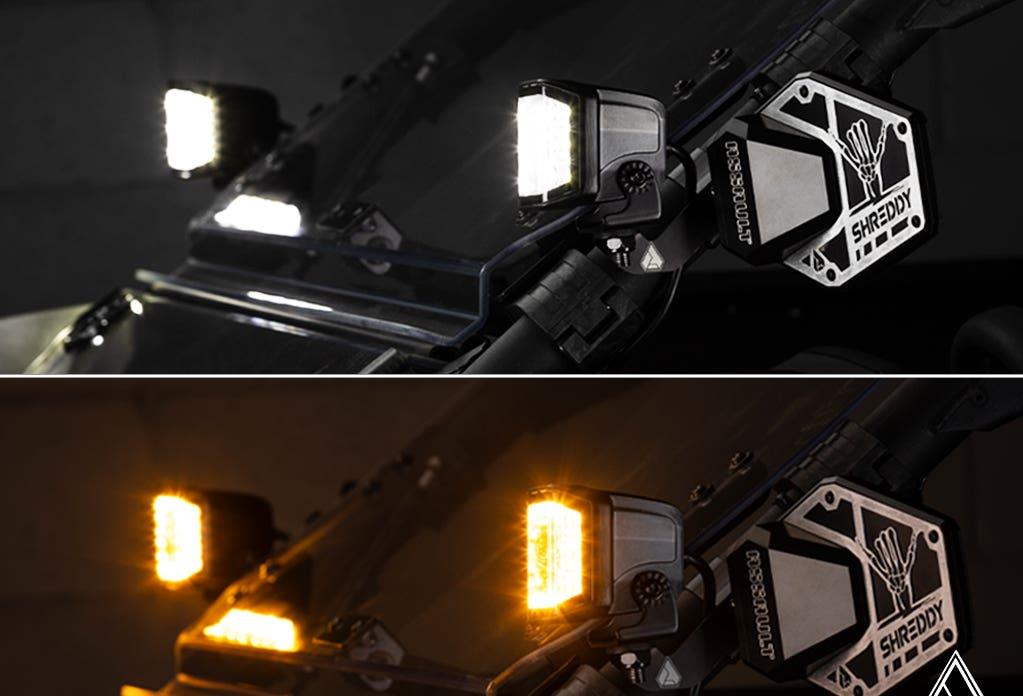 Assault Industries 3in. LED Pod Lights - Amber - No Brackets