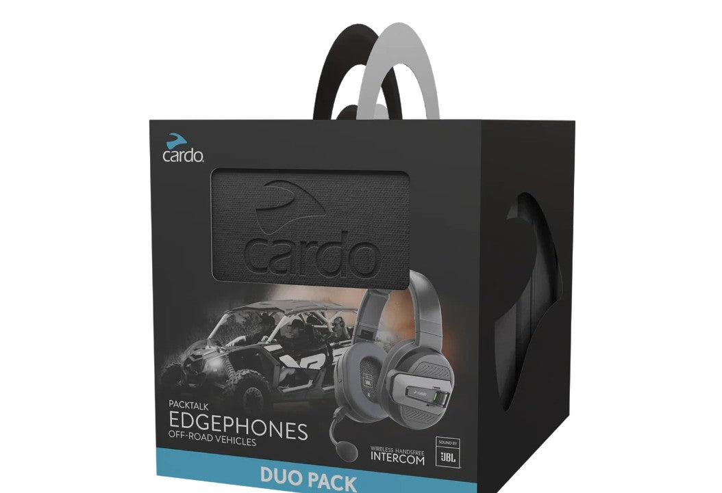 Cardo Packtalk Edgephones Headset - 2 Kits
