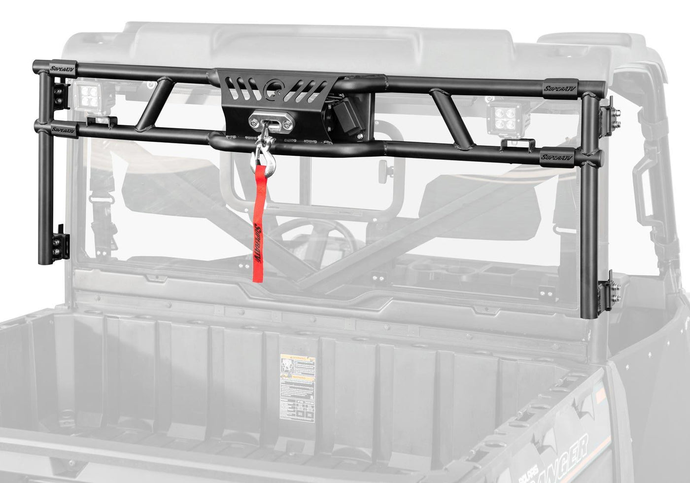 Polaris Ranger 1000 Game Loader Rack + Cube Lights