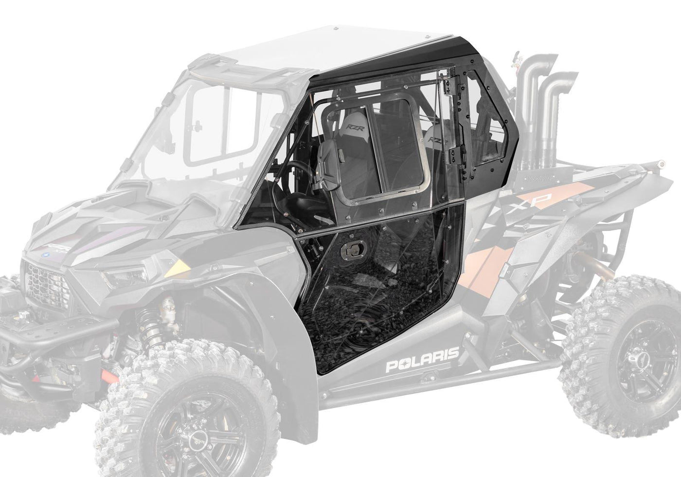 Polaris RZR XP Turbo Cab Enclosure Doors - 72 RWS