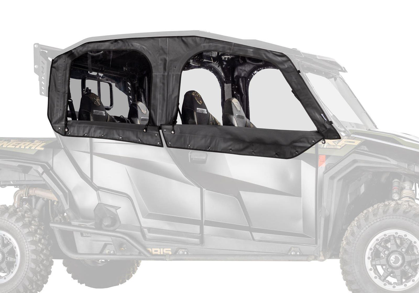Polaris General XP 1000 Primal Soft Cab Enclosure Upper Door - Slider RWS