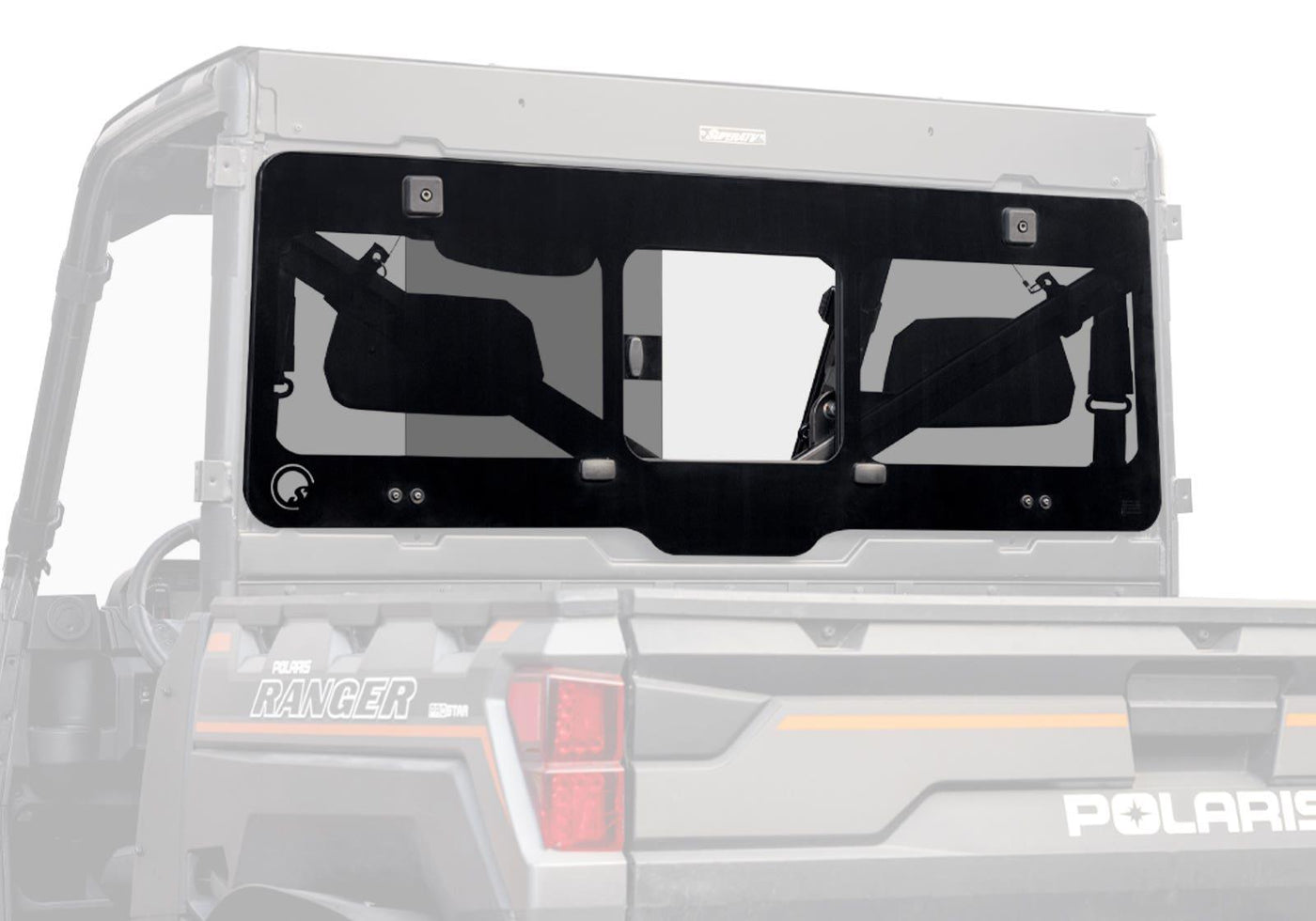 Polaris Ranger 1000 Glass Sliding Rear Windshield
