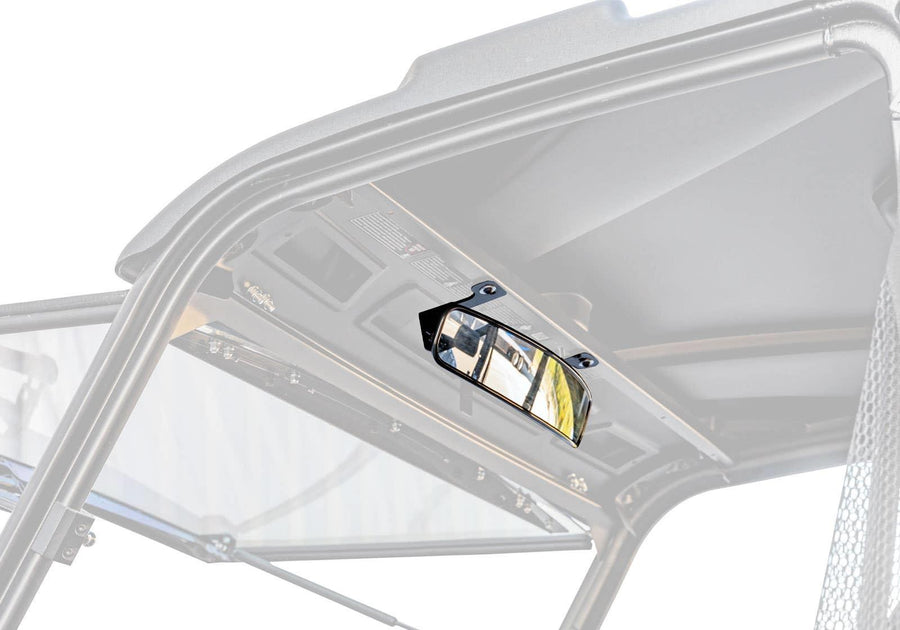 17in. Curved Rear View Mirror - Brackets