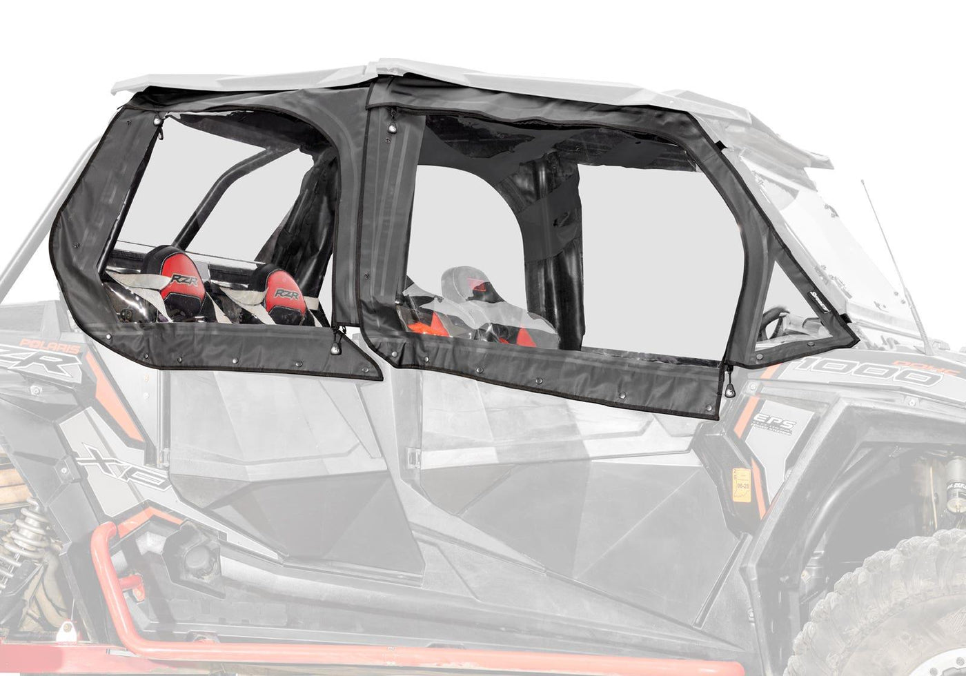 Polaris RZR 900 Primal Soft Cab Enclosure Upper Doors - 4 seater