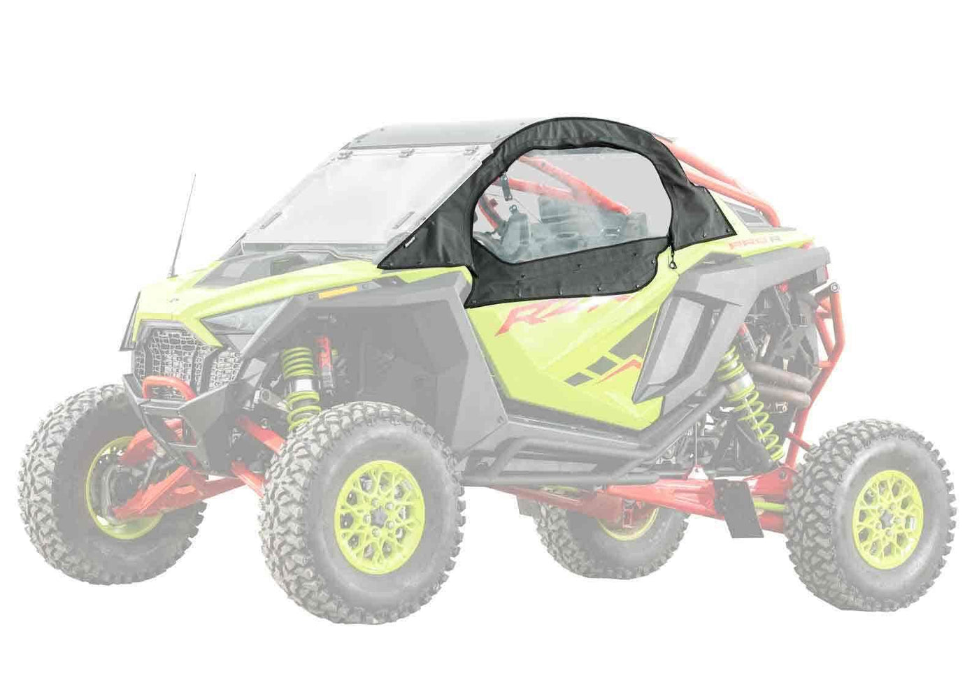 Polaris RZR Pro R Primal Soft Cab Enclosure Upper Doors - 76 Vented RWS