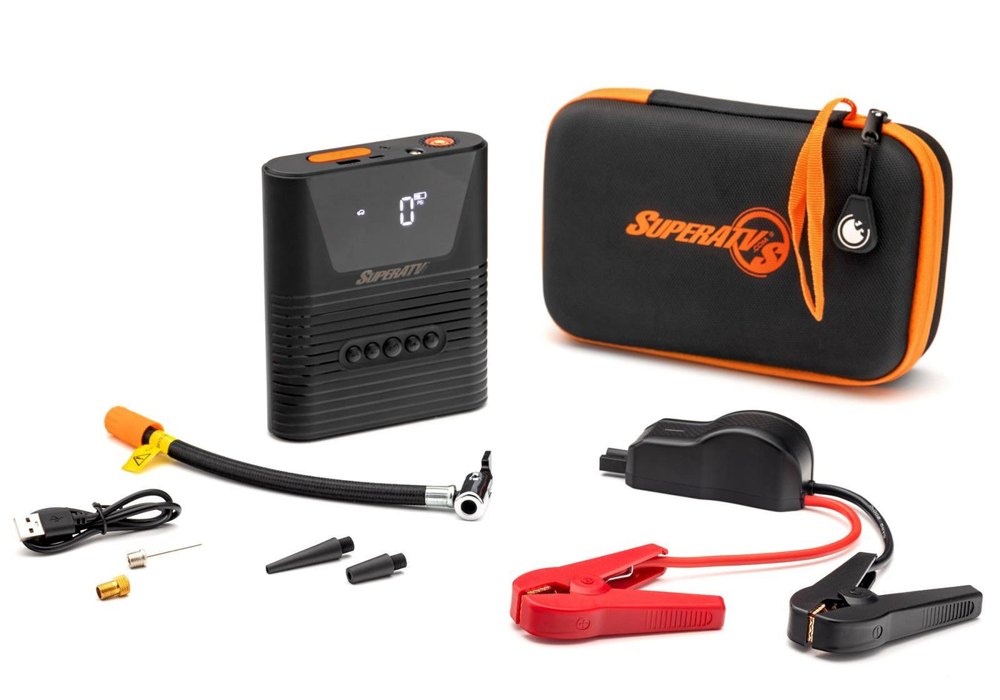 Jump Starter with Air Compressor