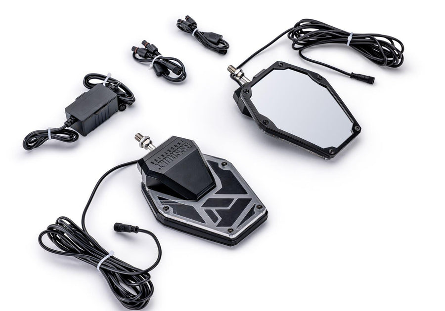 Assault Industries LED Lighted B2C Convex Side Mirrors