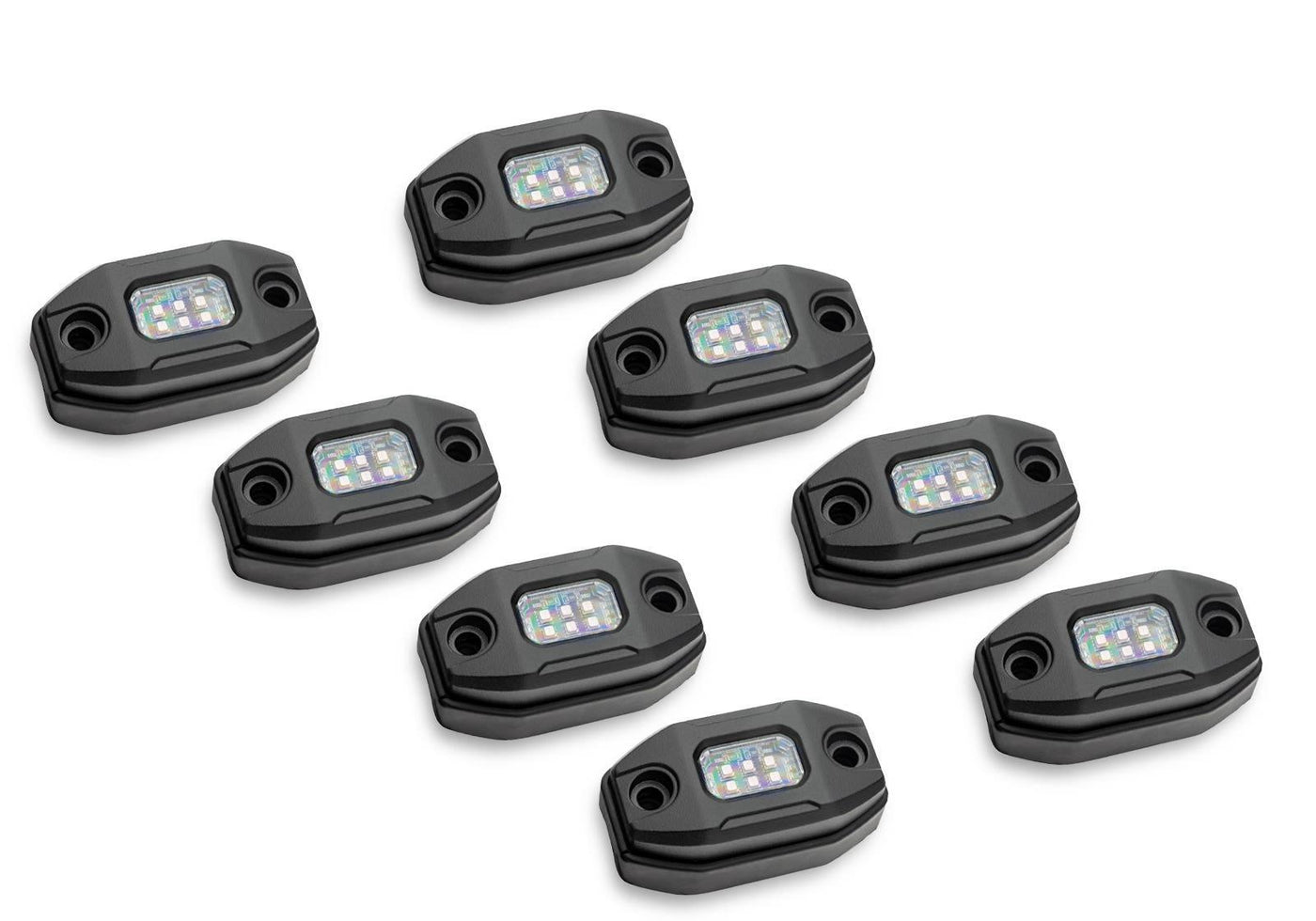 RGB Rock Light Kit - 8 Lights