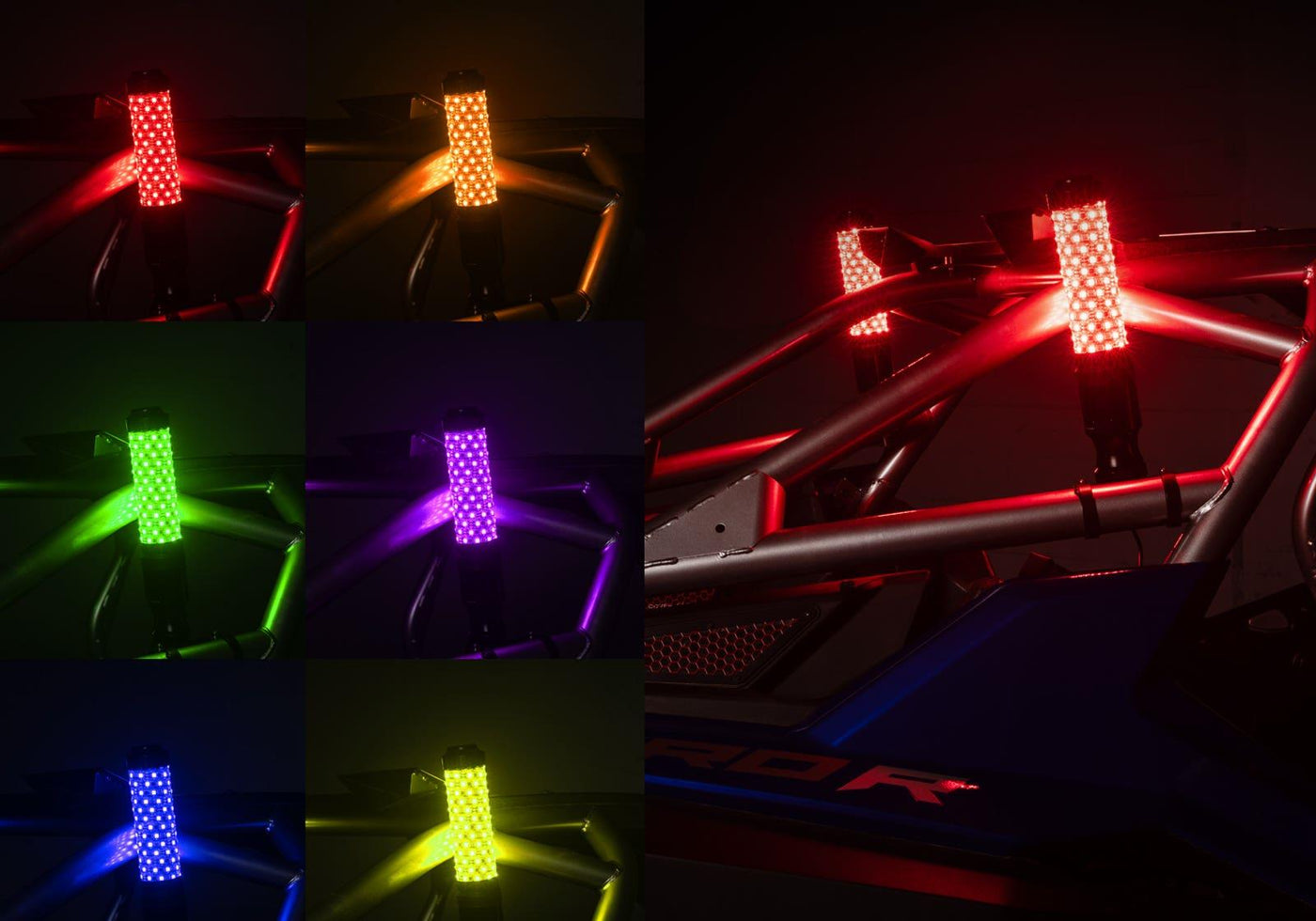Magnum LED Whip Lights - 2 Horizontal