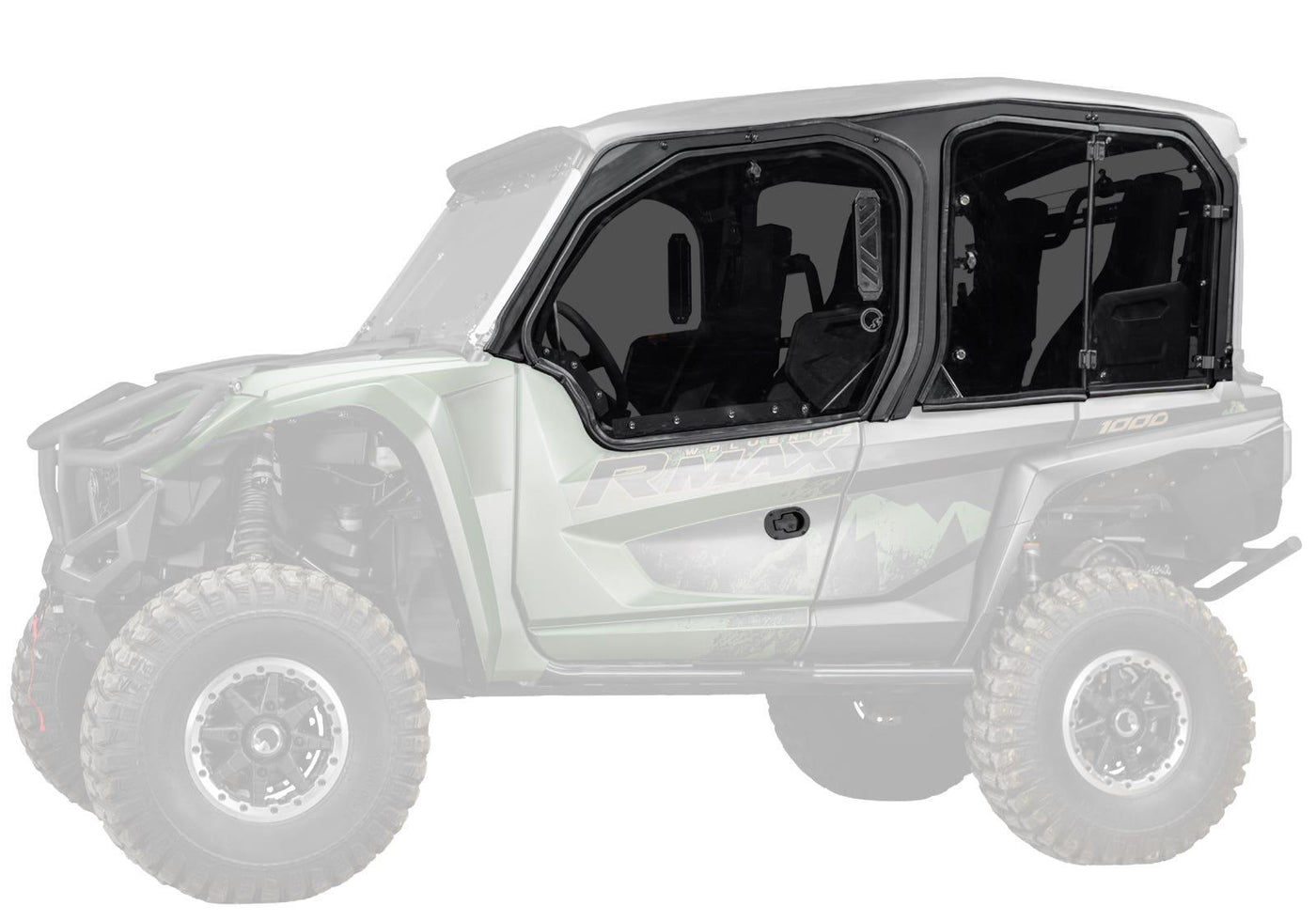 Yamaha Wolverine RMAX 4 1000 Hard Cab Enclosure Upper Doors